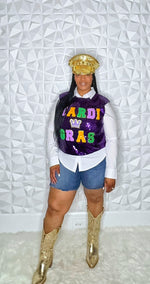 Mardi Gras Sequin Shirt